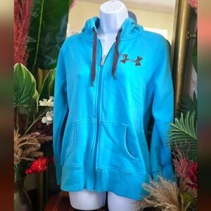 Under Armour Storm Full Zip Blue Hoodie Women's